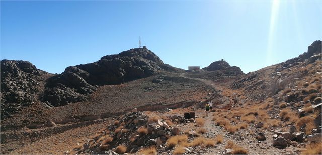 06 - Pohled na vrchol Mount Catherine